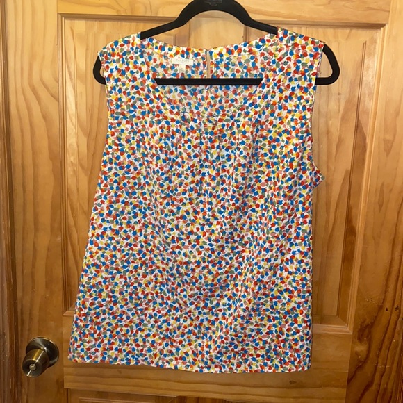 Talbots Tops - Fall leaves tank